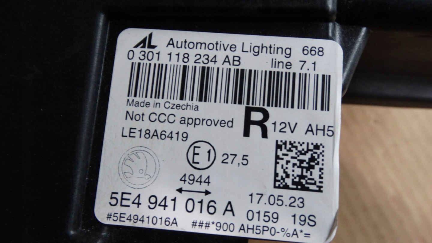 Frontscheinwerfer Skoda Octavia 1U 5E4941016A LED Rechts Scheinwerfer Headlight - Thumbnail 20