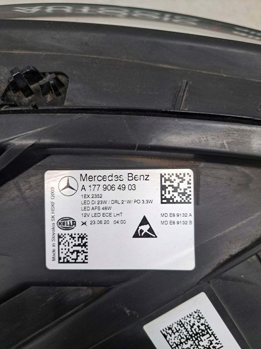 Frontscheinwerfer Mercedes-Benz A-Klasse W177 A1779064903 LED Links Headlight - Thumbnail 6