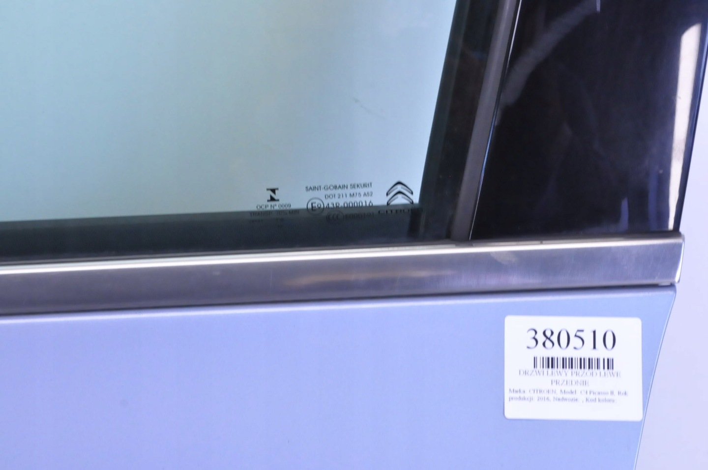Citroen C4 Tür Vorne Links Door Porta Porte - Thumbnail 8