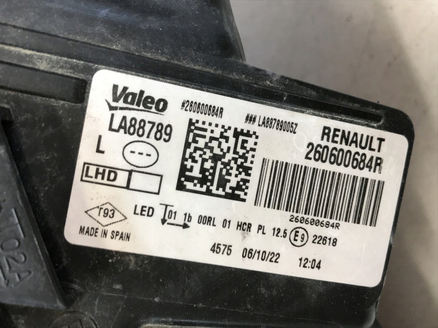 Frontscheinwerfer Renault MĂ©gane IV RFB 260600684R LED Links Headlight - Thumbnail 12