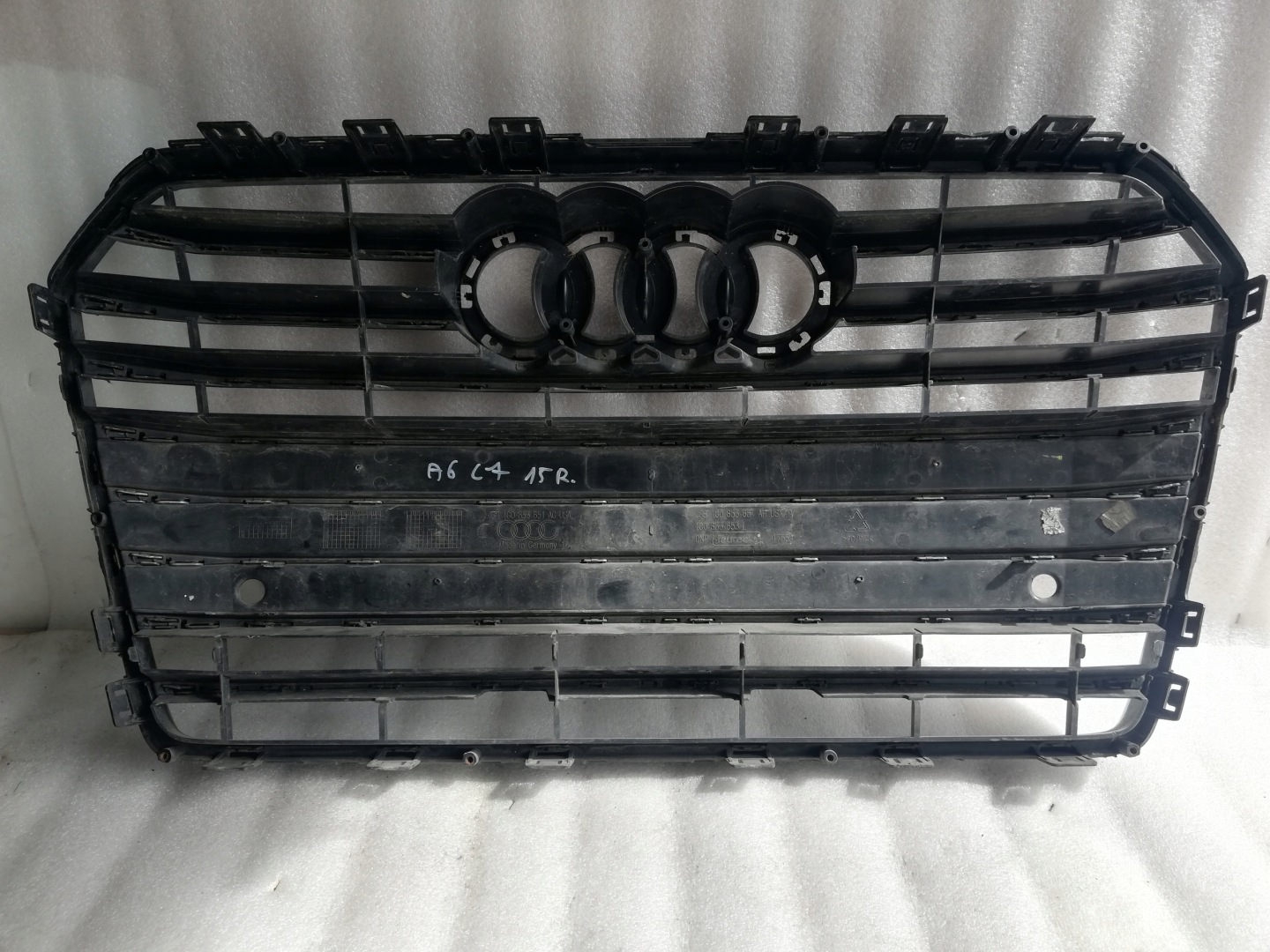 Audi A6 Kühlergrill FRONTGRILL Kühlergitter 4G0853651AG - Thumbnail 4