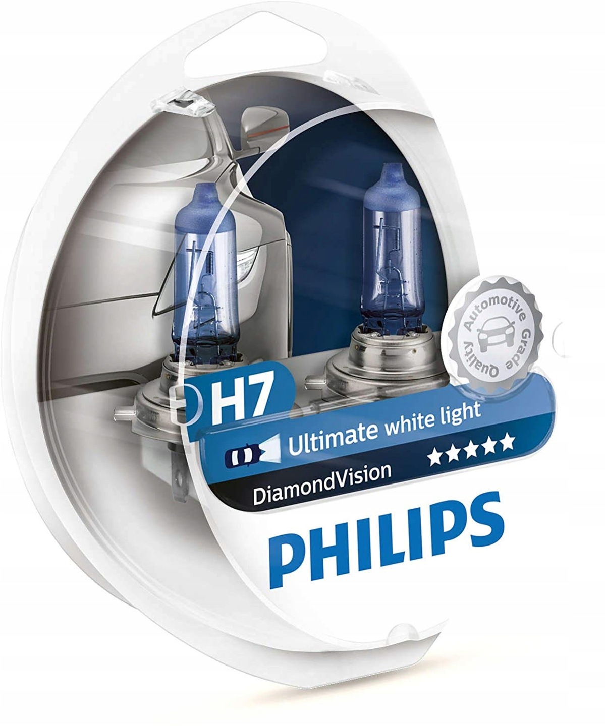 PHILIPS H7 DIAMOND VISION 5000k XENON EFFECT 8241798221 - Allegro.pl