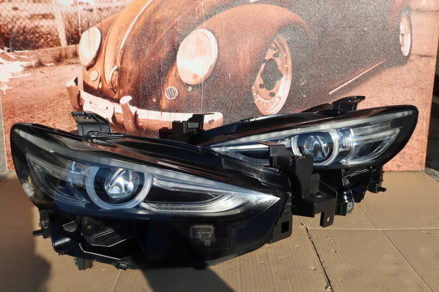 Frontscheinwerfer Mazda 6 GJ Facelift LED Links Scheinwerfer Headlight - Thumbnail 1