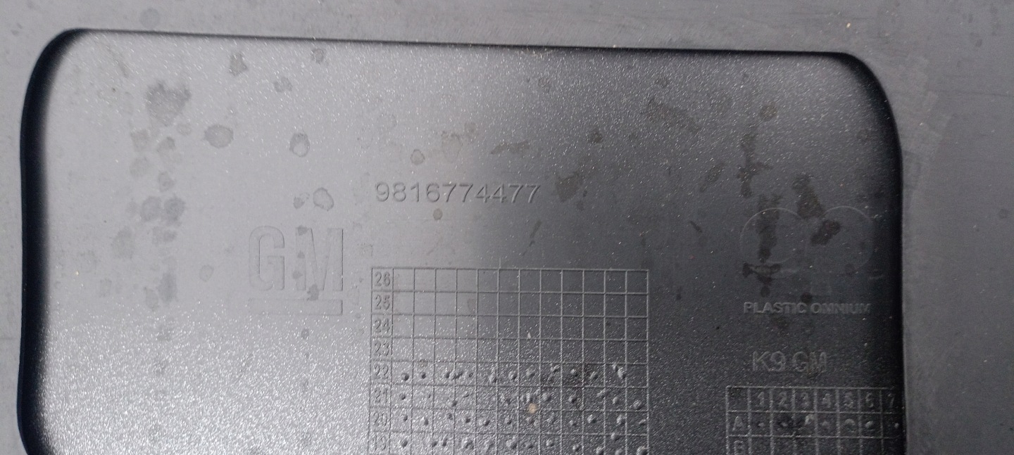 Opel Combo Combo-E Kühlergrill FRONTGRILL Kühlergitter 98168595 - Thumbnail 12