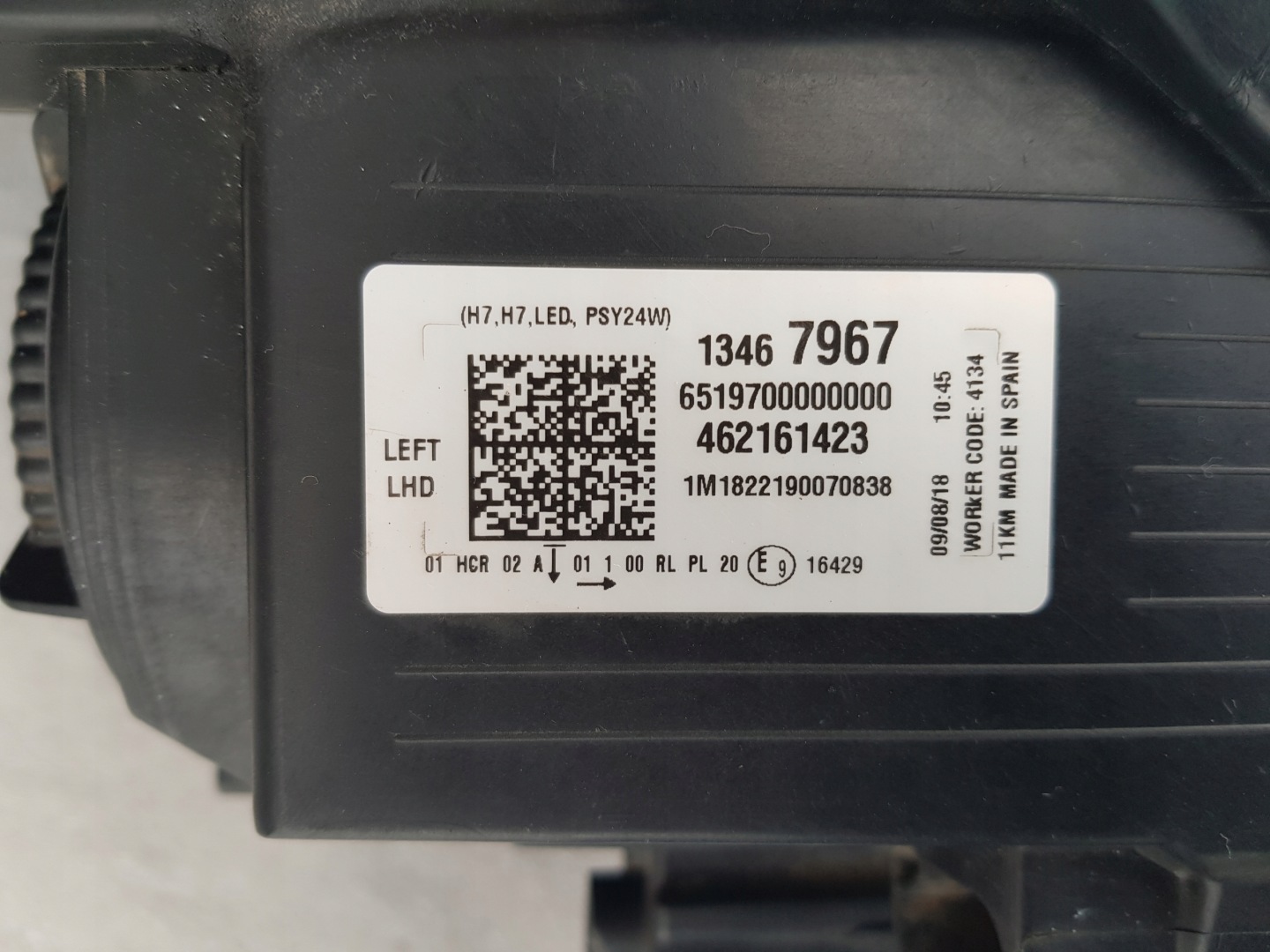 Frontscheinwerfer Opel Crossland 13467967 LED Links Scheinwerfer Headlight - Thumbnail 7