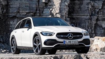 Mercedes-Benz C-Klasse W206 Kühlergrill FRONTGRILL Kühlergitter A2068886700 - Thumbnail 1