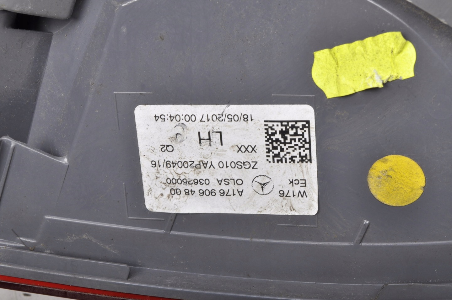 Mercedes-Benz A-Klasse W176 Rückleuchte A1769064800 Rearlamp - Thumbnail 9
