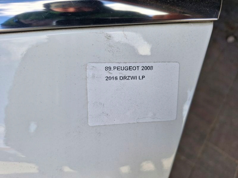 Peugeot 2008 Tür Vorne Links Door Porta Porte - Thumbnail 2