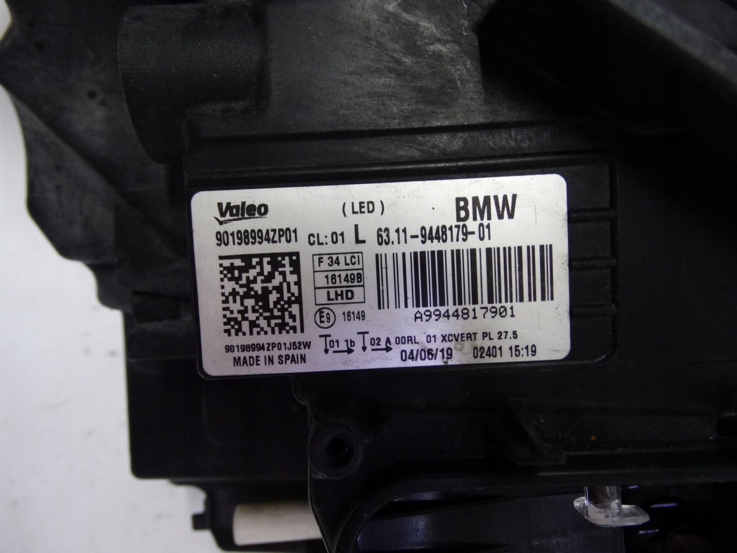 Frontscheinwerfer BMW 3 F34 9448179 LED ADAPTIVE Links Scheinwerfer Headlight - Thumbnail 11