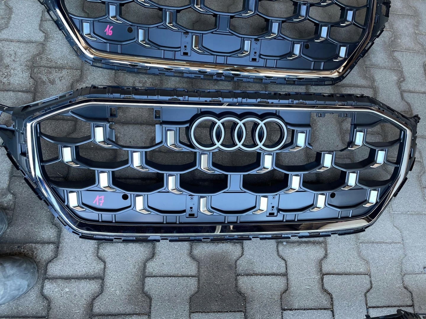 Audi Q8 Kühlergrill FRONTGRILL Kühlergitter 4M8853651BS - Thumbnail 7