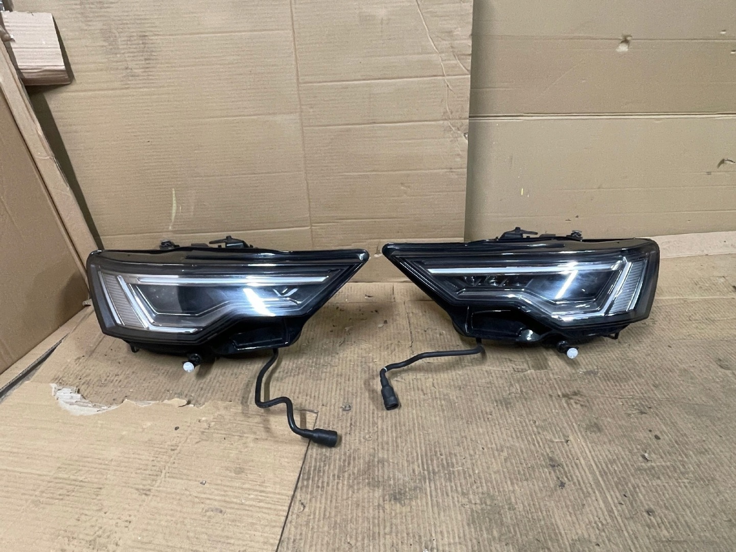 Frontscheinwerfer Audi A6 Facelift LED Links Scheinwerfer Headlight - Thumbnail 1