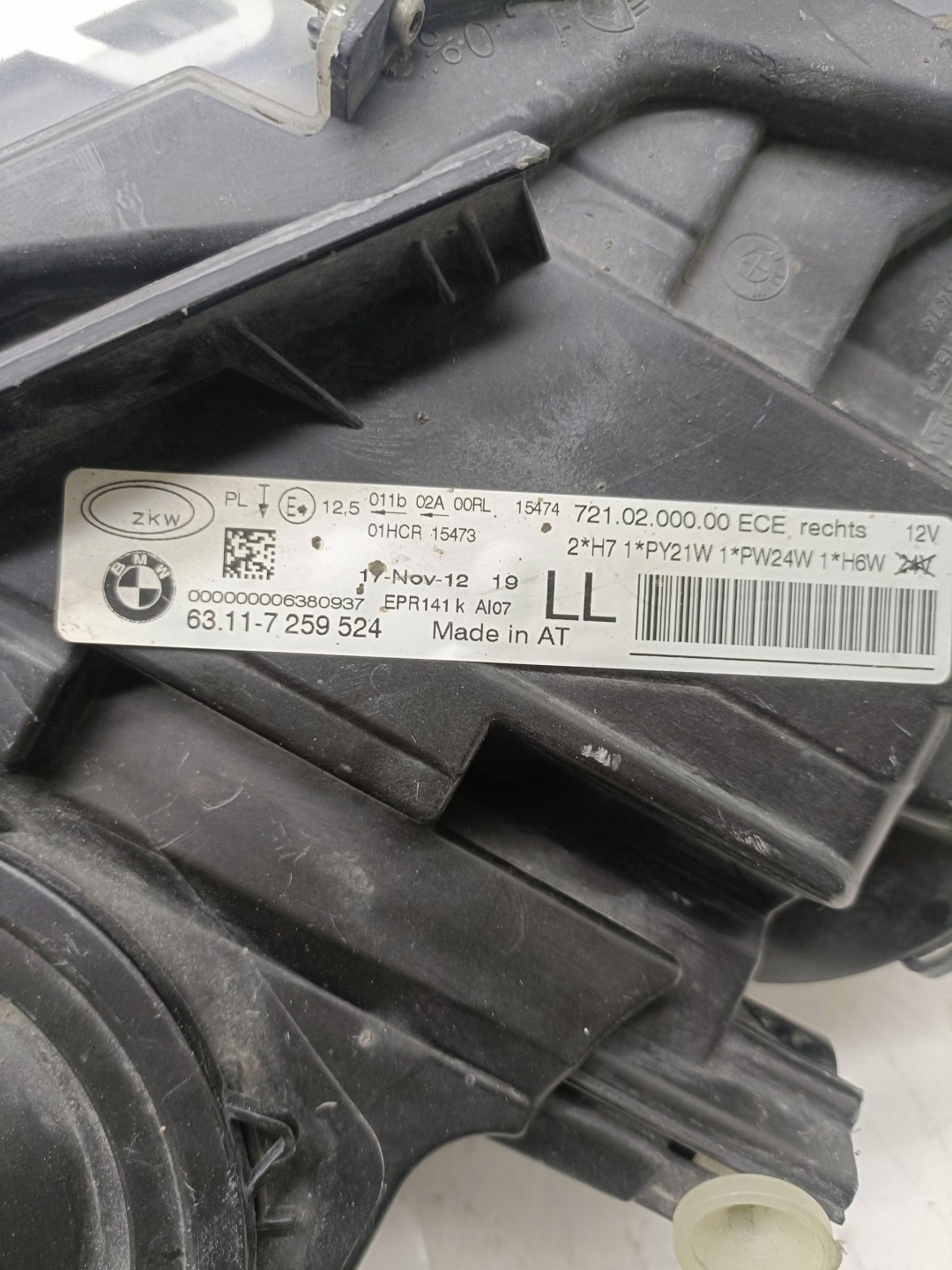 Frontscheinwerfer BMW 3 F31 7259524 LED Rechts Scheinwerfer Headlight - Thumbnail 9