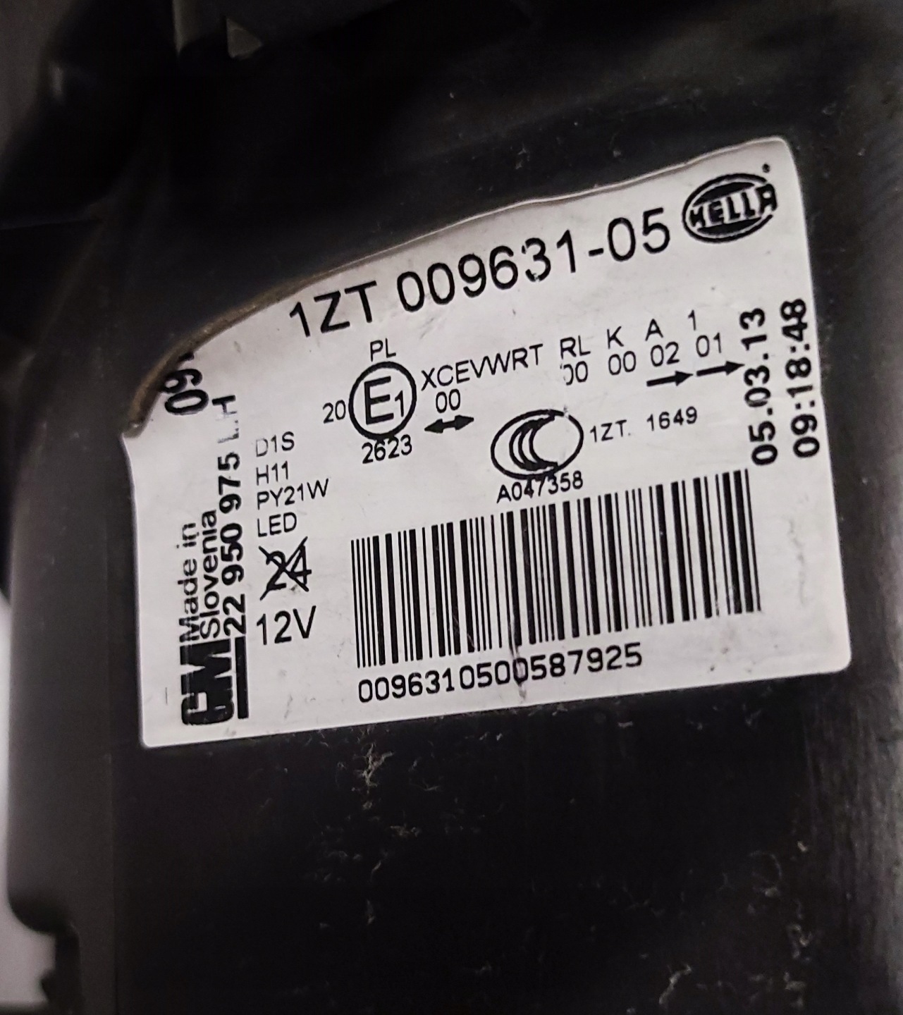 Frontscheinwerfer Opel Insignia 22950975 Xenon Links Scheinwerfer Headlight - Thumbnail 7