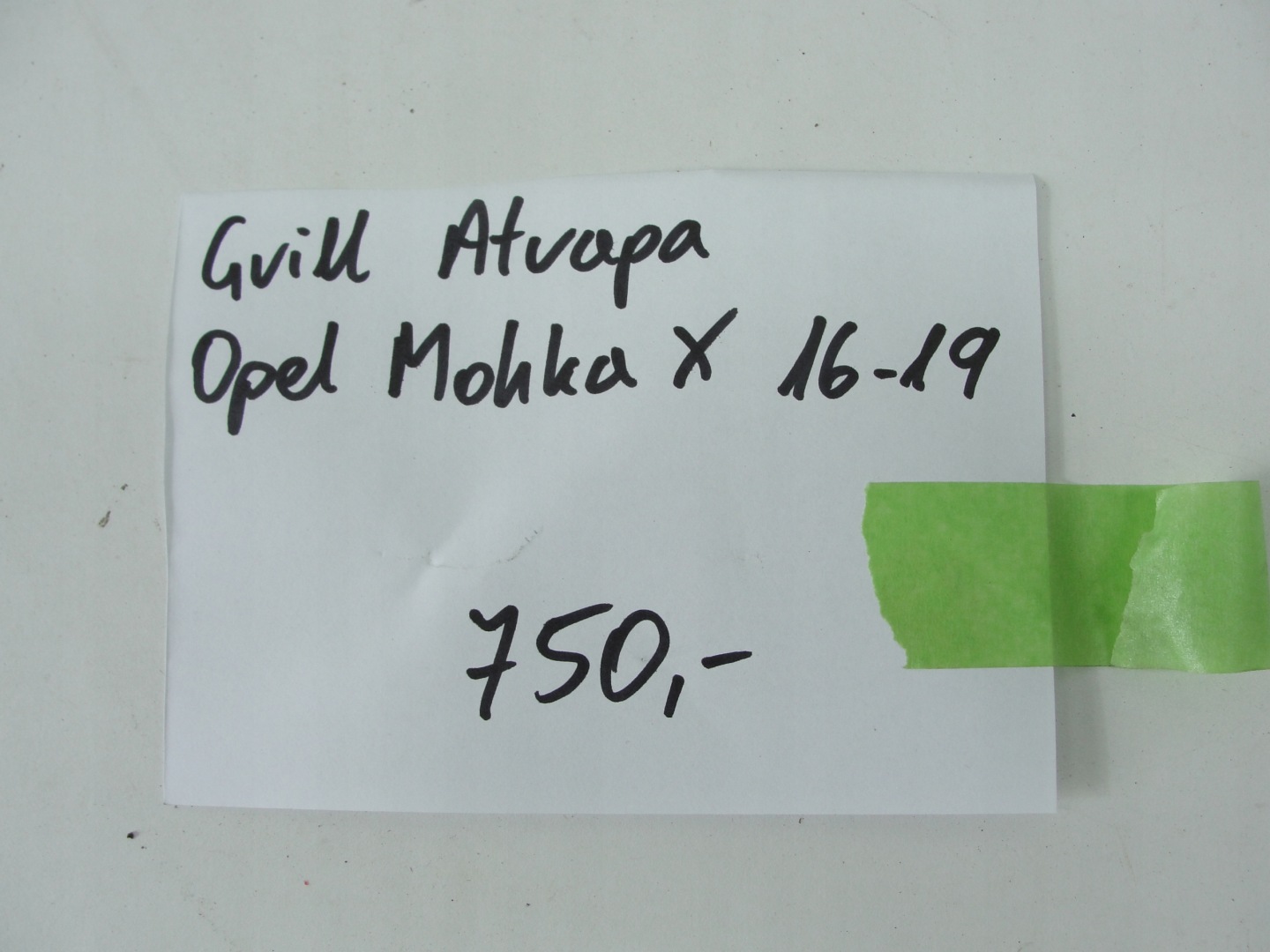 Opel Mokka Kühlergrill FRONTGRILL Kühlergitter 42698086 - Thumbnail 7