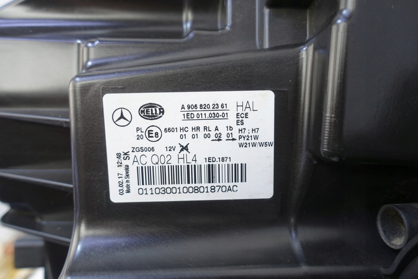 Frontscheinwerfer Mercedes-Benz Sprinter W906 A9068202361 LED Links Headlight - Thumbnail 9