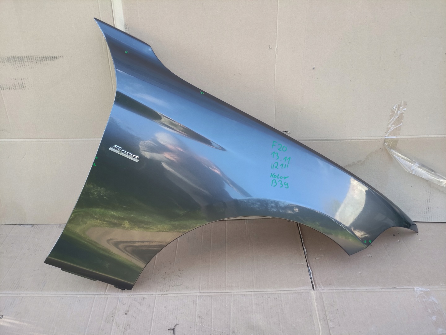 Kotflügel BMW 1 F21 Vorne Rechts Fender Parafanghi Ailes - Thumbnail 1
