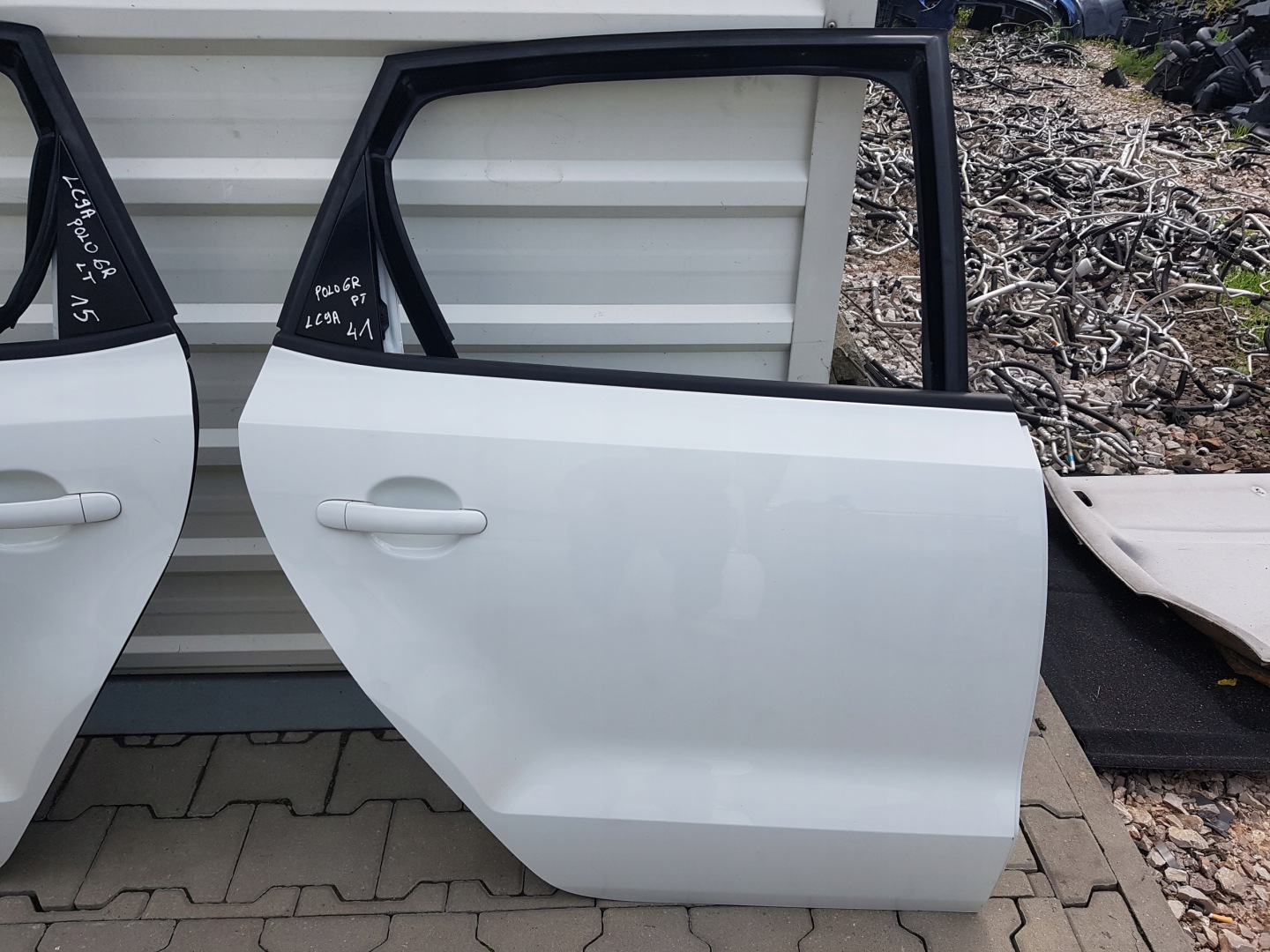VW Polo V Tür Hinten Rechts Door Porta Porte - Thumbnail 1