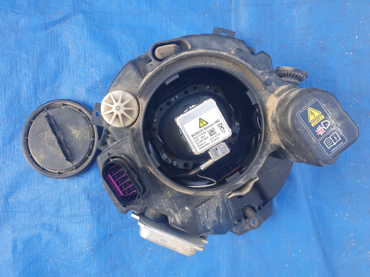 Frontscheinwerfer Mercedes-Benz G-Klasse W463 A4638804302 Bi-Xenon Links Headlight - Thumbnail 6