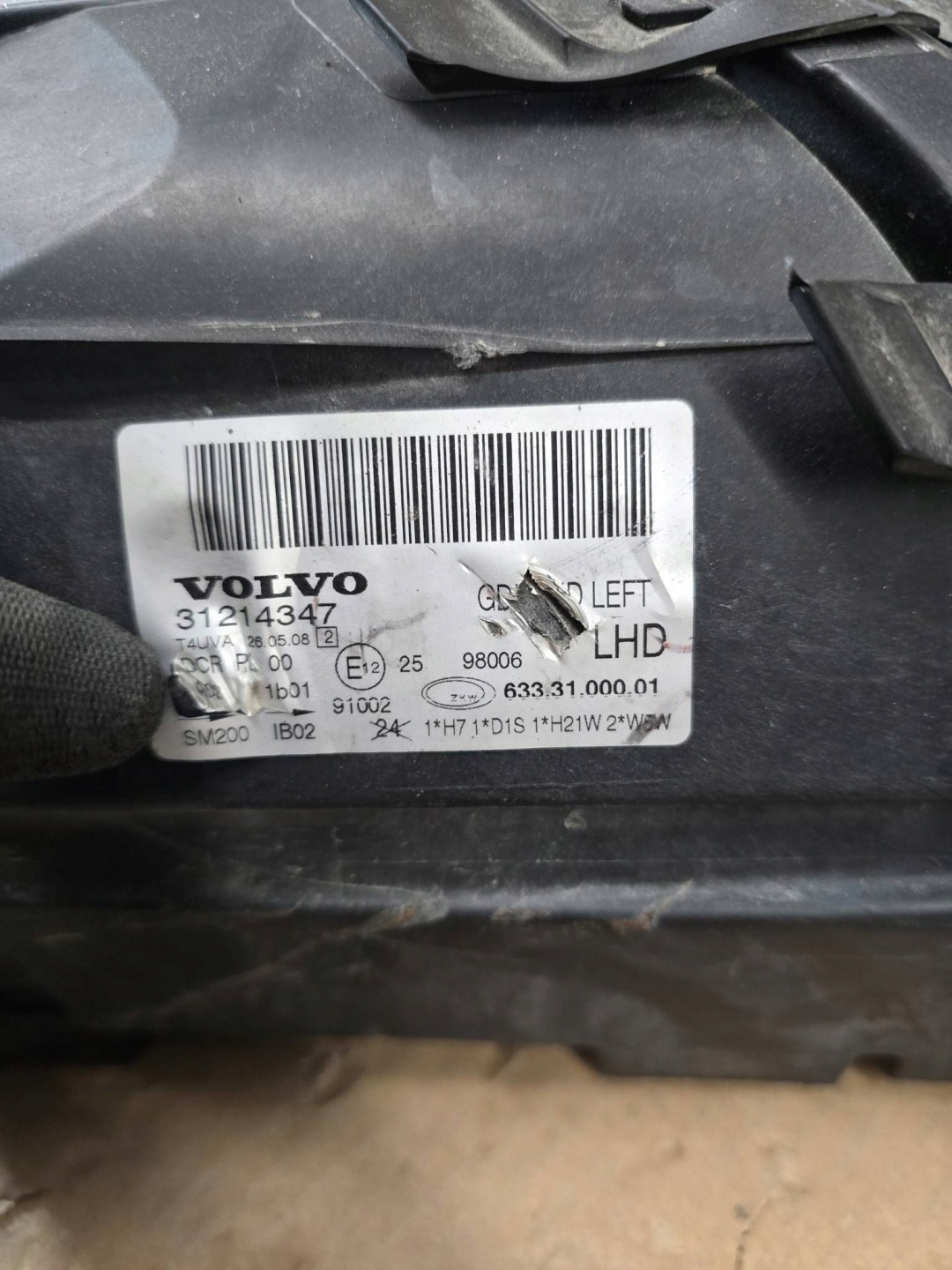 Frontscheinwerfer Volvo S70/V70/XC70 V70 31214347 Xenon Links Headlight - Thumbnail 6
