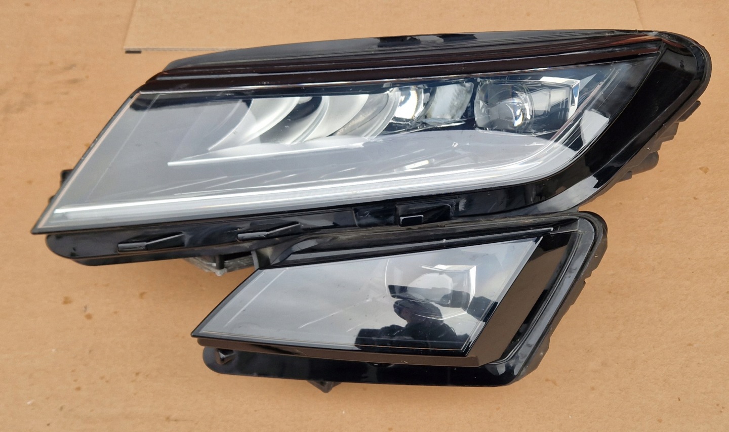 Frontscheinwerfer Skoda Kodiaq 566 566941015FL LED Links Scheinwerfer Headlight - Thumbnail 1