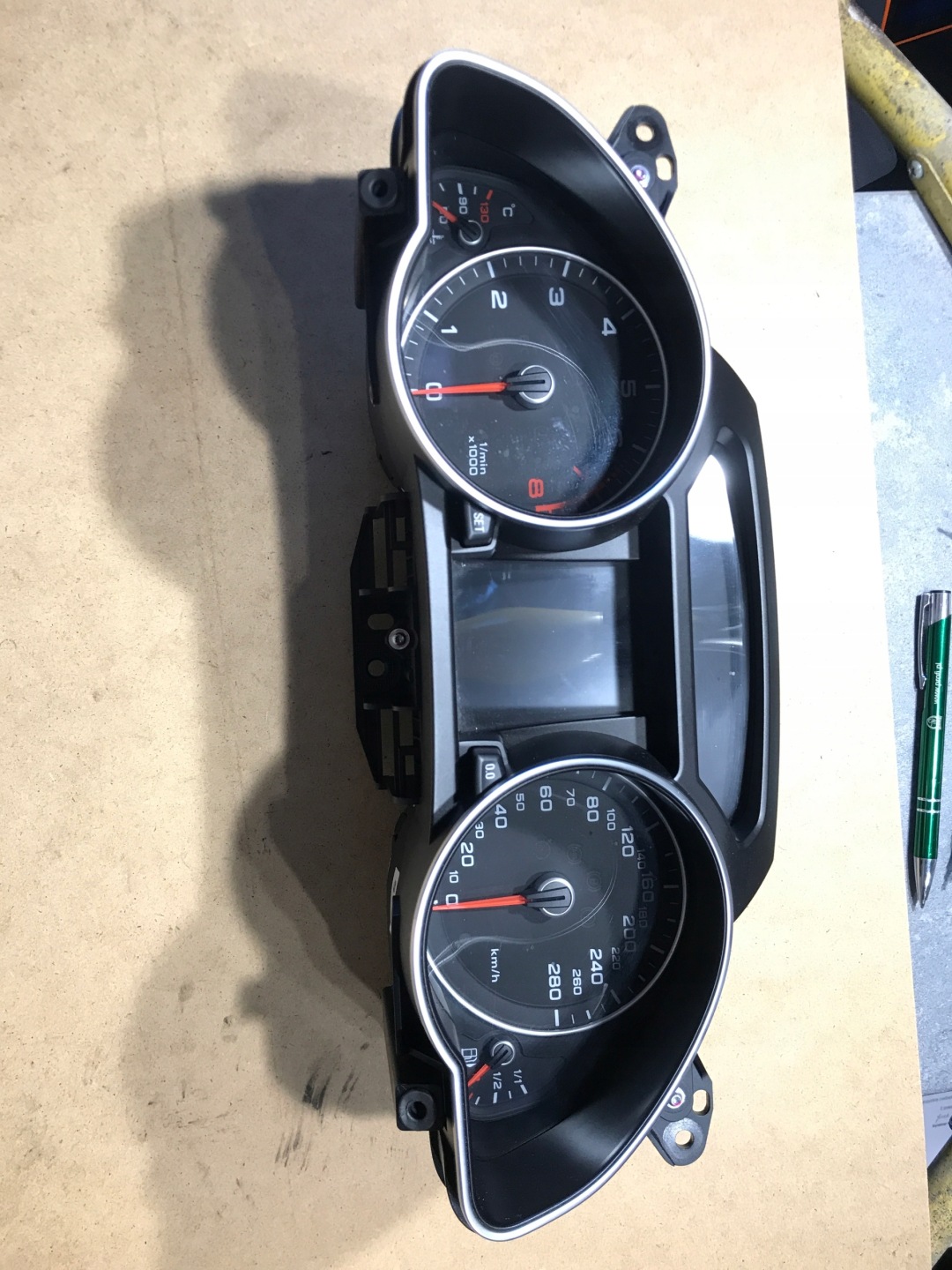 Audi A5 8T0920901C Screen Kombiinstrument Tacho - Thumbnail 1