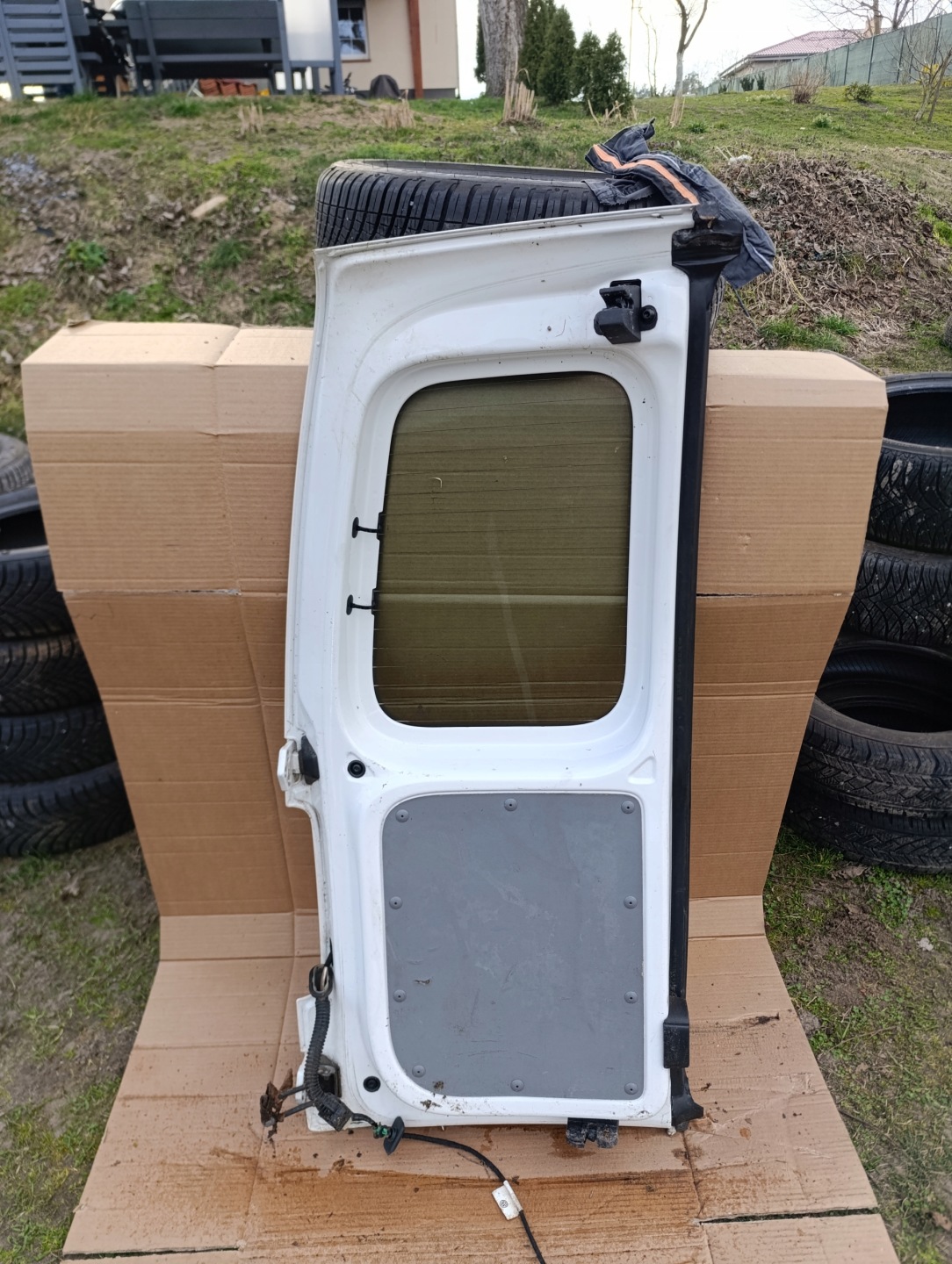 VW Caddy Tür Hinten Rechts Door Porta Porte - Thumbnail 7