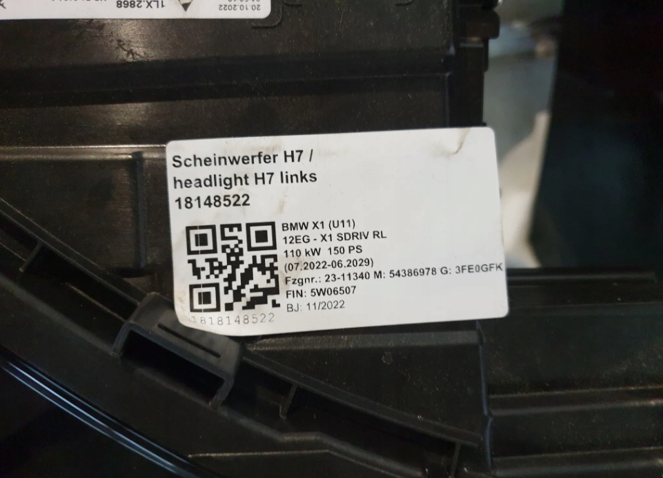 Frontscheinwerfer BMW X1 U11 LED Links Scheinwerfer Headlight - Thumbnail 6