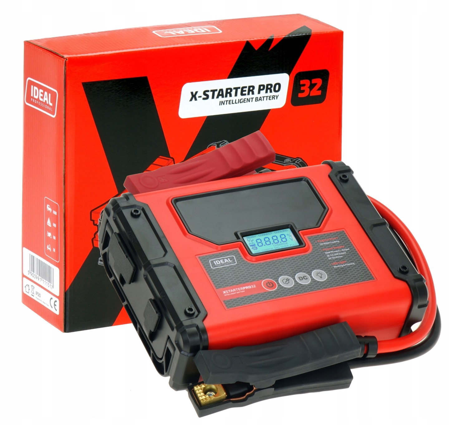 URZĄDZENIE ROZRUCHOWE IDEAL X-STARTER 32 PRO LiFePO4 BOOSTER 