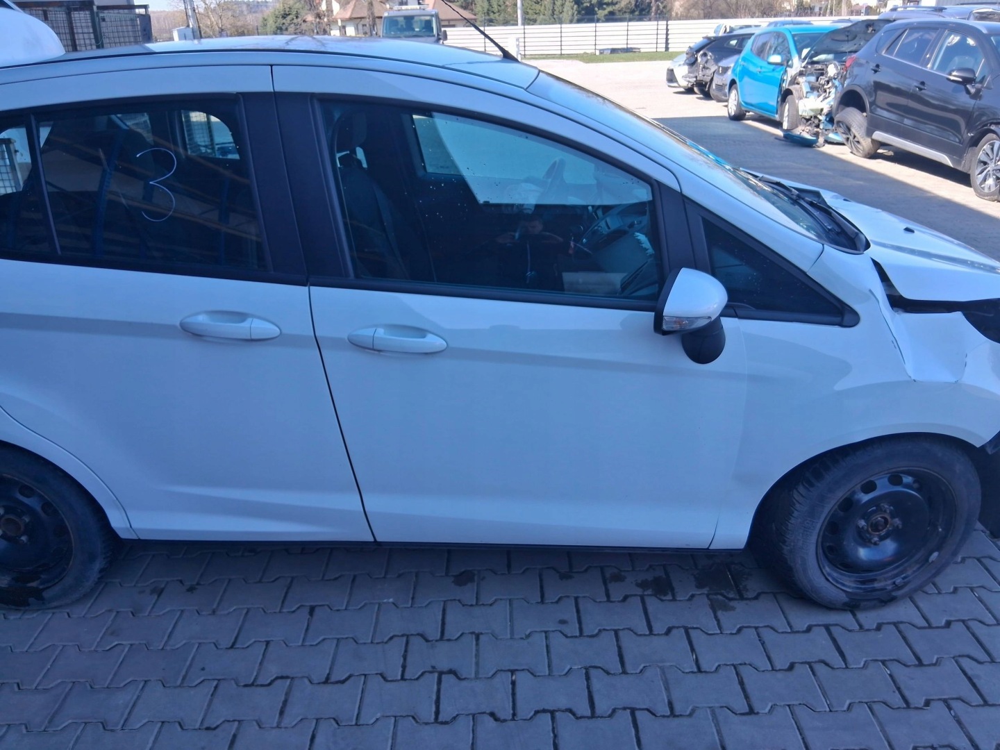 Ford B-MAX I Mk1 Tür Vorne Rechts Door Porta Porte - Thumbnail 1
