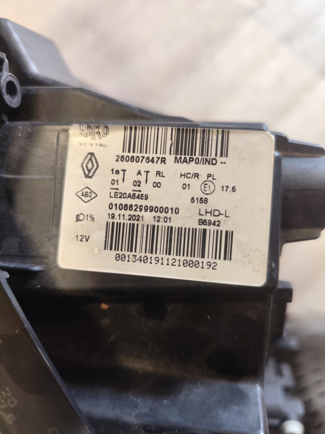 Frontscheinwerfer Renault Clio X98 260607647R LED Links Scheinwerfer Headlight - Thumbnail 9