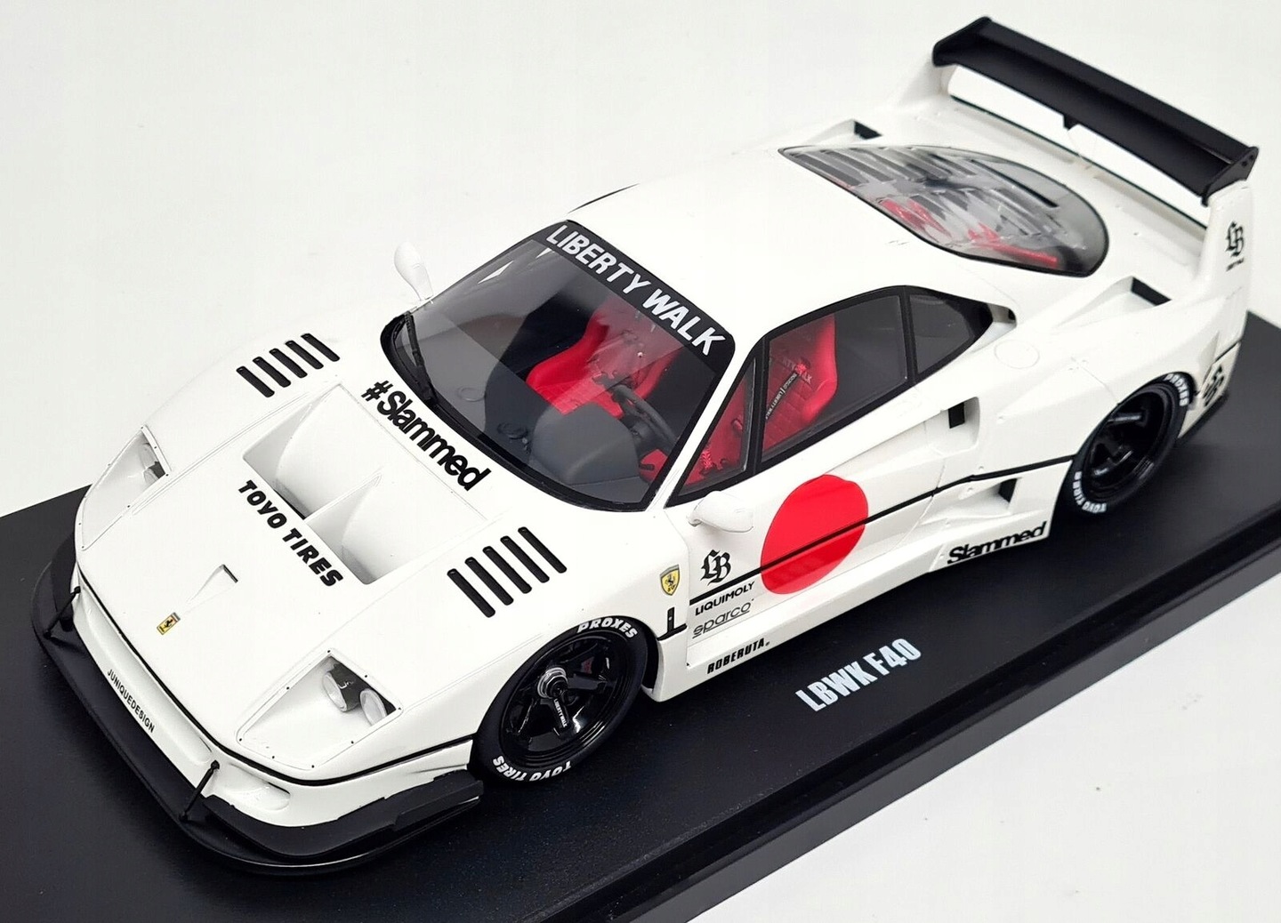 Ferrari F40 LB-Works LBWK Liberty Walk 2023 White GT Spirit
