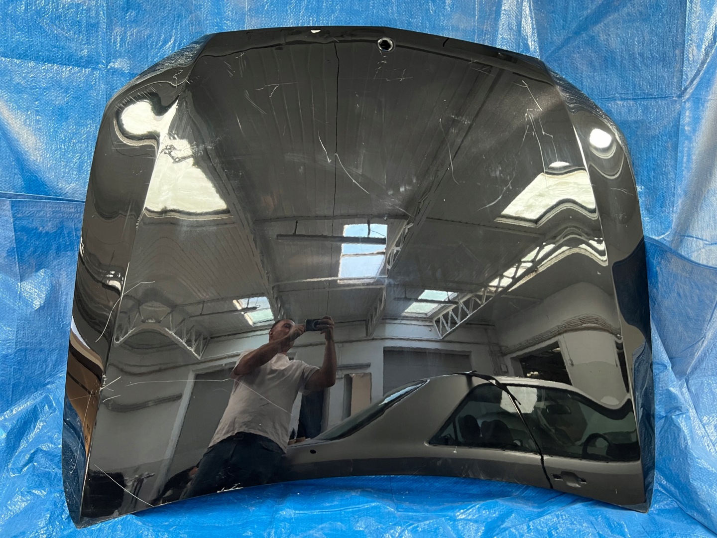Motorhaube Mercedes-Benz E-Klasse W213 Bonnet A2138870203 Hood - Thumbnail 1