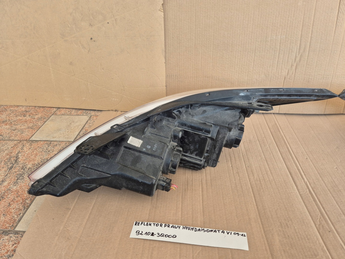 Frontscheinwerfer Hyundai Sonata EF 921023Q000 LED Links Scheinwerfer Headlight - Thumbnail 8