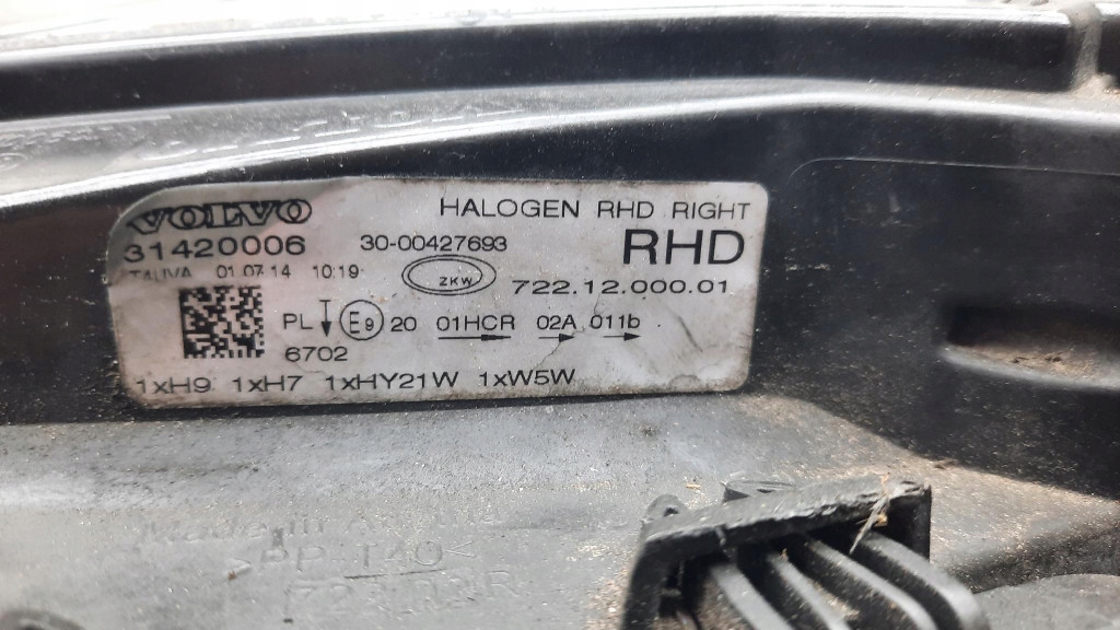 Frontscheinwerfer Volvo S40/S50/V40/V50 V40 31420006 Xenon Rechts Headlight - Thumbnail 11
