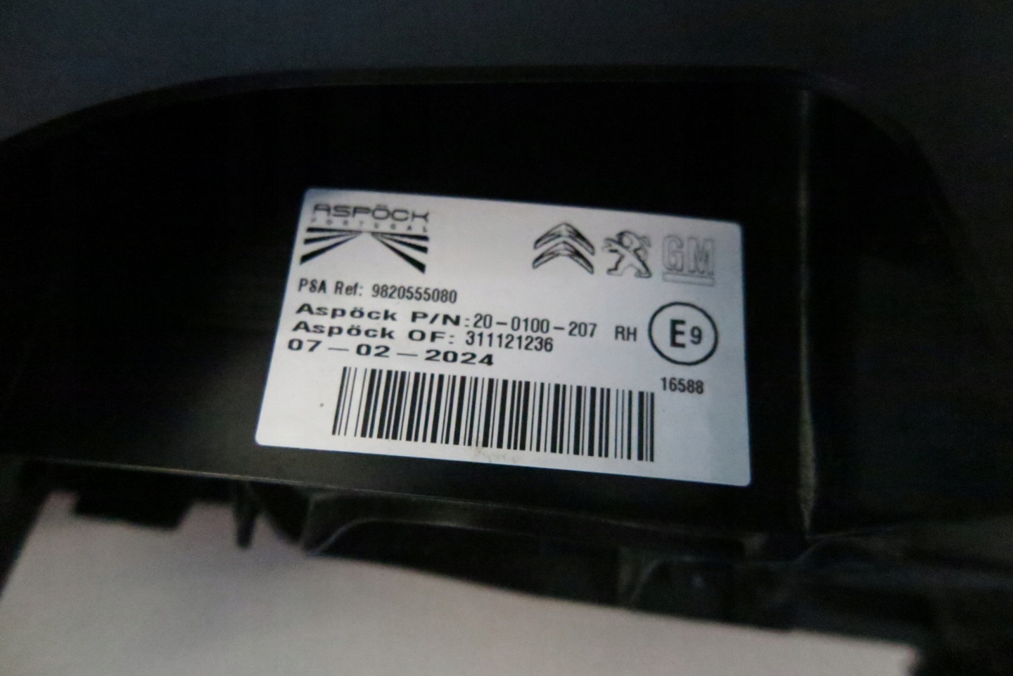 Opel Combo Combo-E Rückleuchte 98205550 Rearlamp - Thumbnail 8