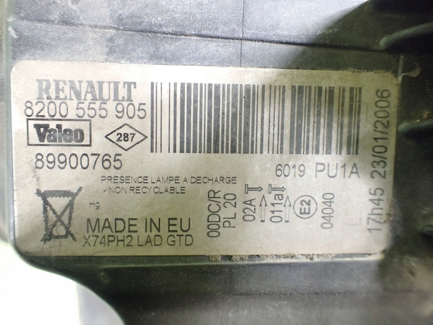 Frontscheinwerfer Renault Laguna BG 820055590 Xenon Links Scheinwerfer Headlight - Thumbnail 23