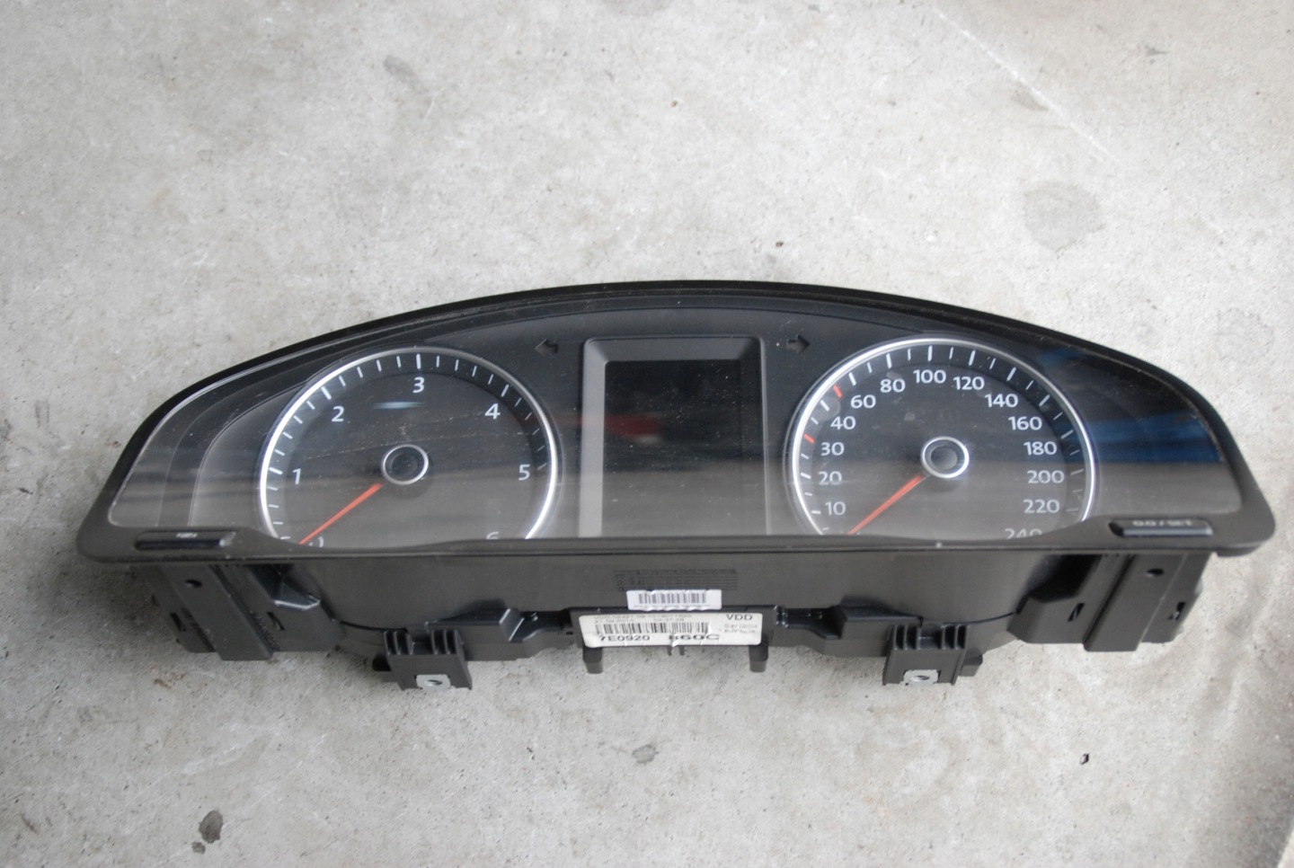 VW Transporter T5 7E0920860C Screen Kombiinstrument Tacho - Thumbnail 1