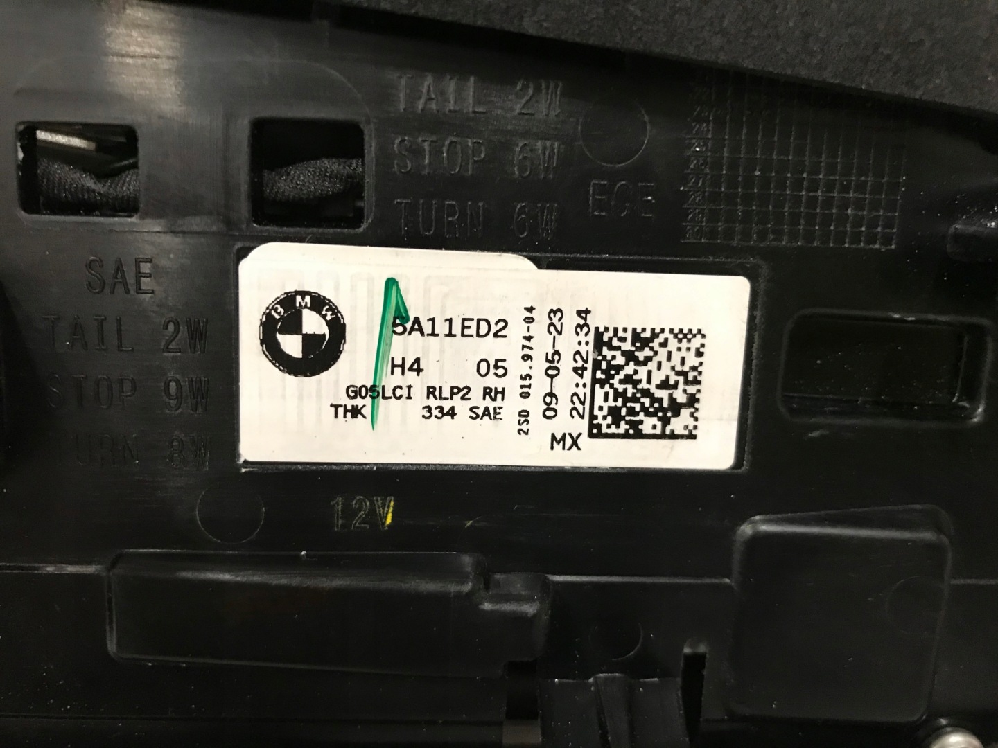 BMW X5 G05 Rückleuchte 1597404 Rearlamp - Thumbnail 5