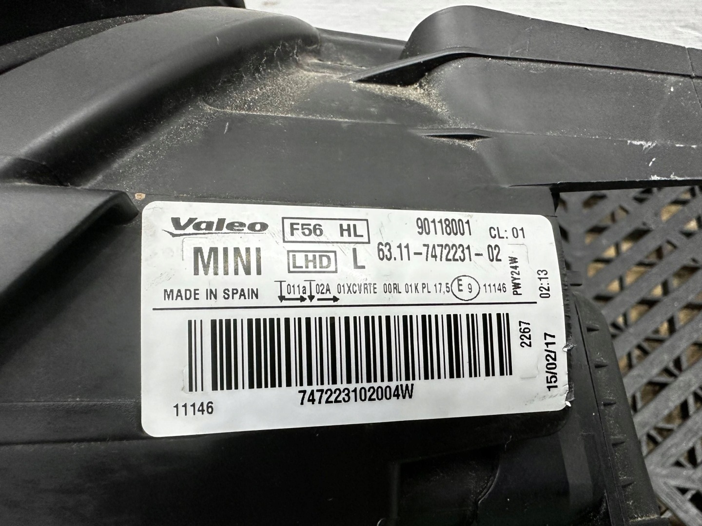 Frontscheinwerfer Mini MINI F55 7472231 LED Links Scheinwerfer Headlight - Thumbnail 8