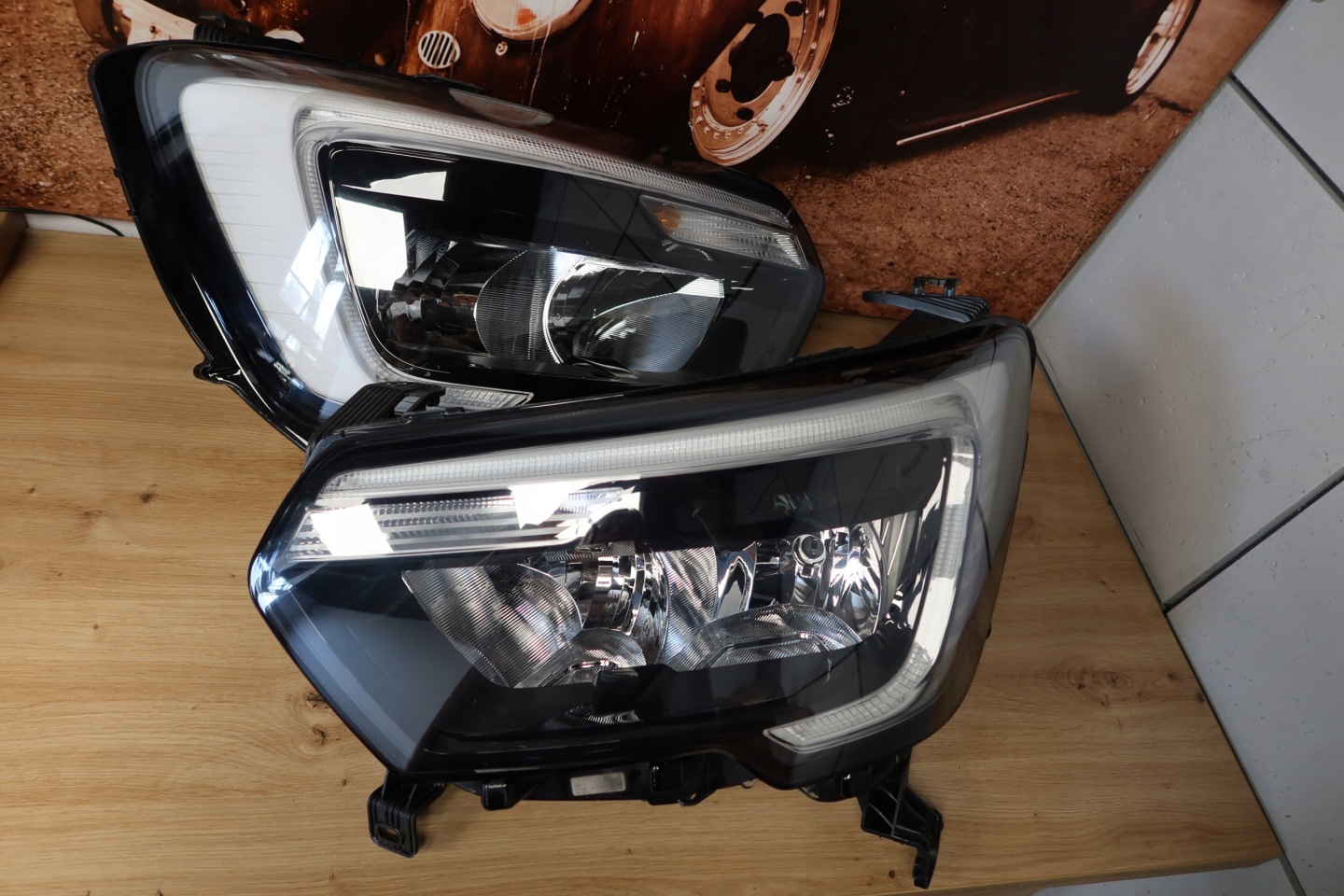 Frontscheinwerfer Renault Master II 260105567 LED Links Scheinwerfer Headlight - Thumbnail 1