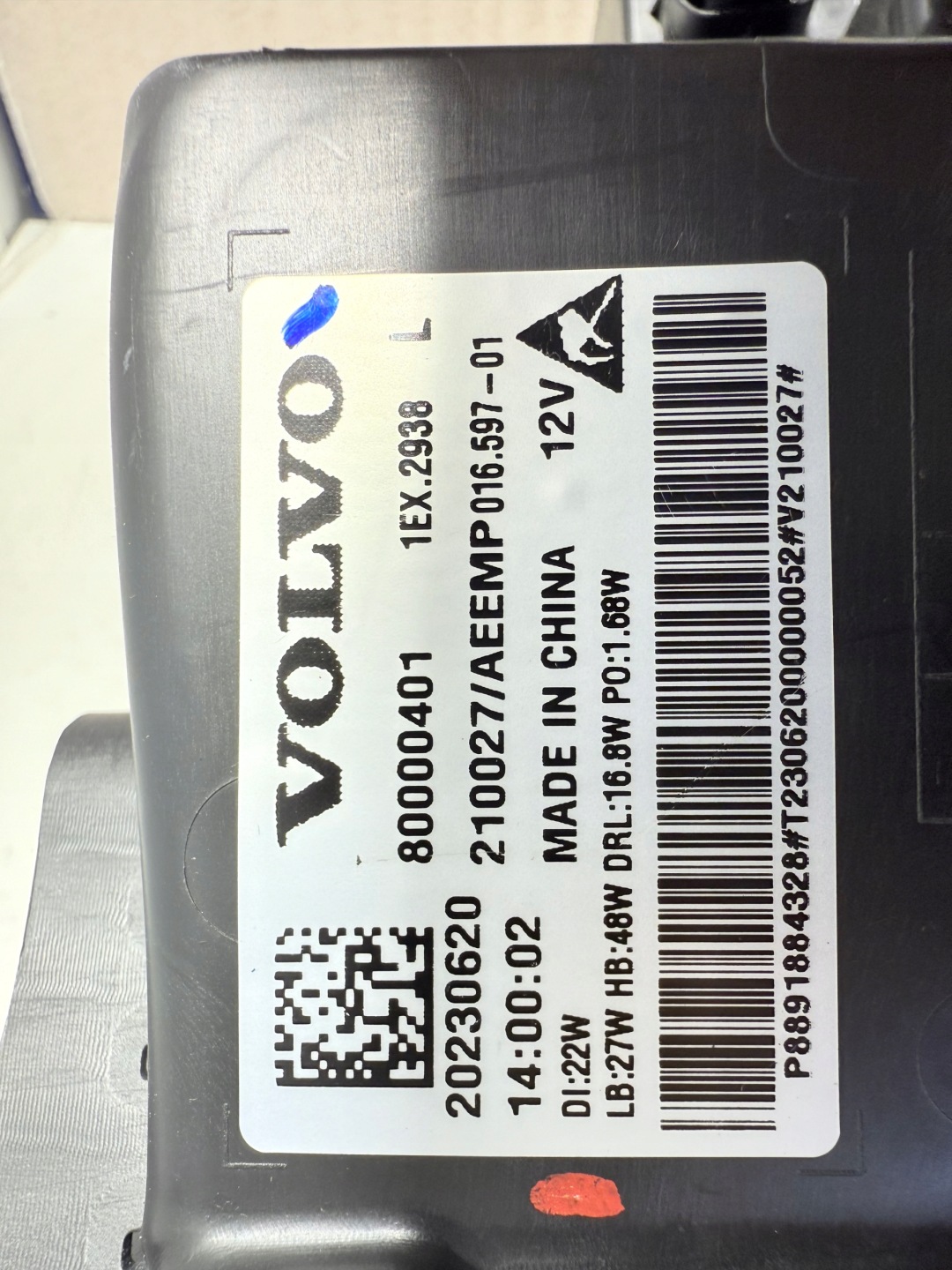 Frontscheinwerfer Volvo EX30 80000401 LED Links Scheinwerfer Headlight - Thumbnail 12