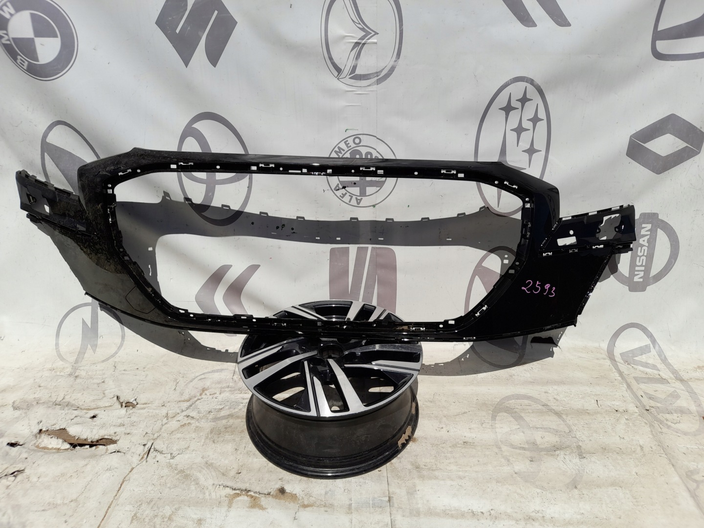 Audi Q4 Kühlergrill FRONTGRILL Kühlergitter 89A807725 - Thumbnail 1
