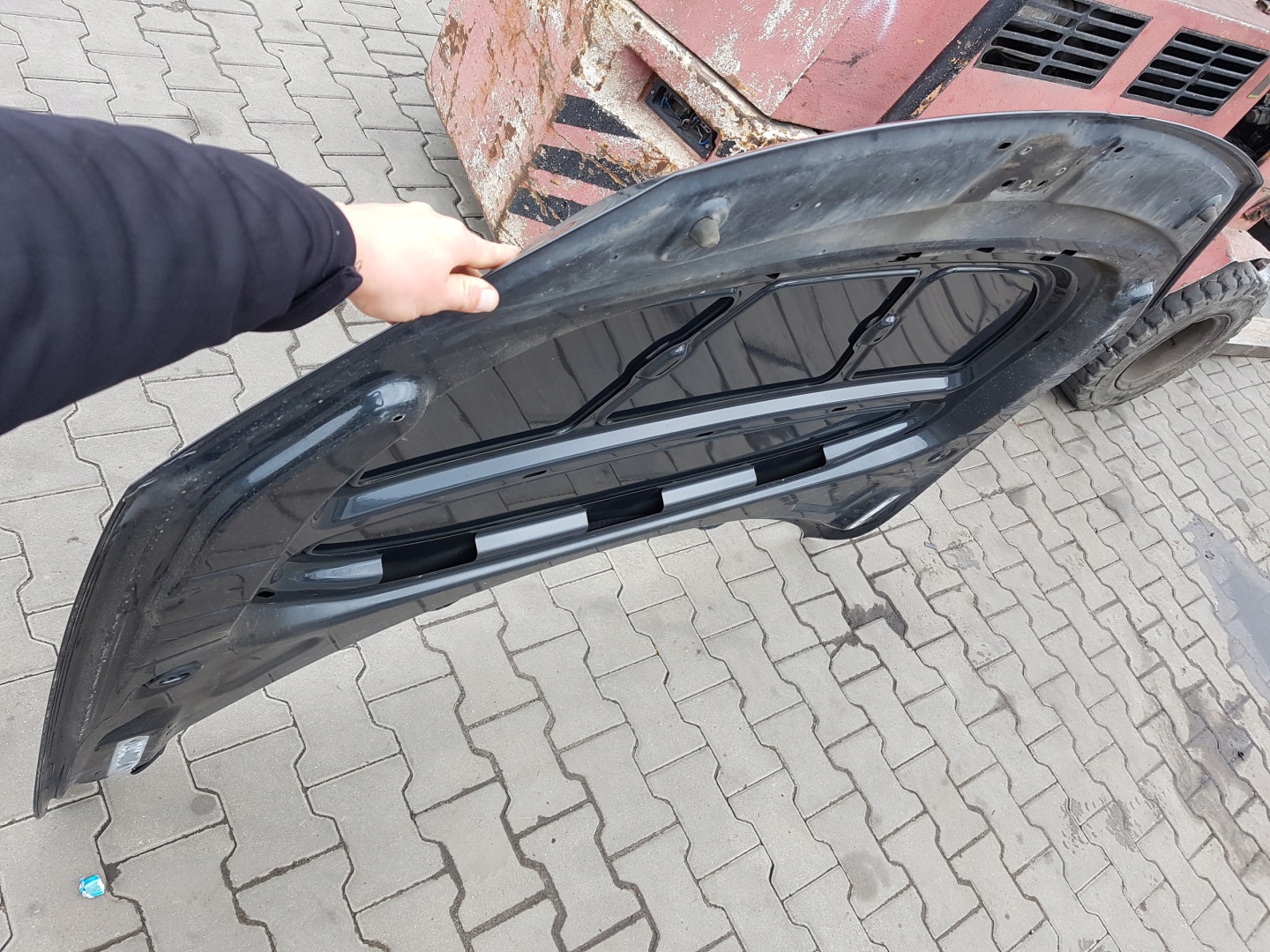 Motorhaube VW Touareg I Bonnet Hood - Thumbnail 6