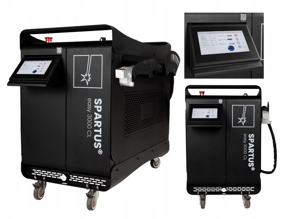 OCZYSZCZARKA LASEROWA SPARTUS Easy 3000CL czyszczarka 23000W 400V 