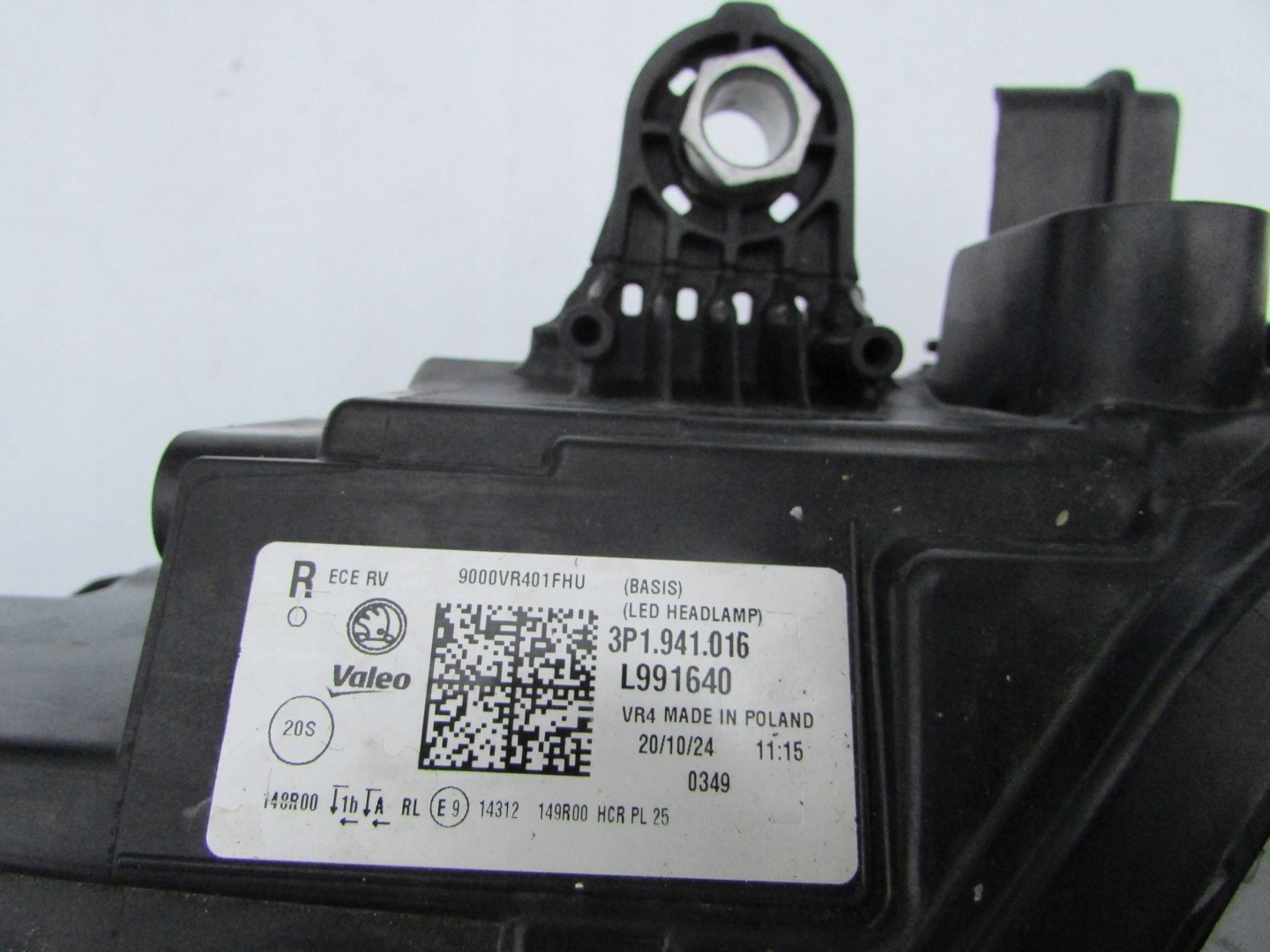 Frontscheinwerfer Skoda Superb 3U 3P1941016 LED Rechts Scheinwerfer Headlight - Thumbnail 7