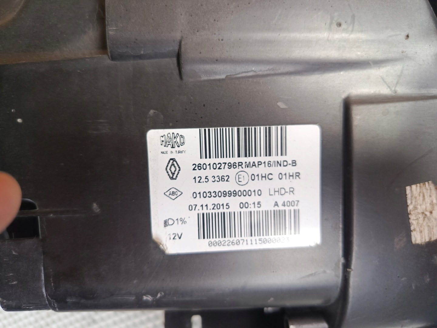 Frontscheinwerfer Renault Clio X98 260102796R LED Rechts Scheinwerfer Headlight - Thumbnail 9