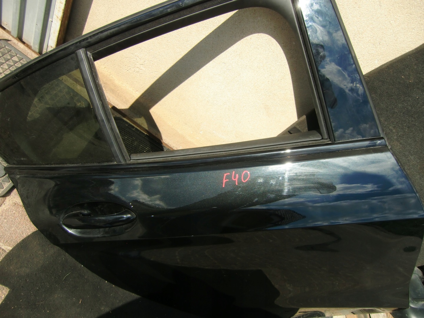 BMW 1 F40 Tür Hinten Rechts Door Porta Porte - Thumbnail 2