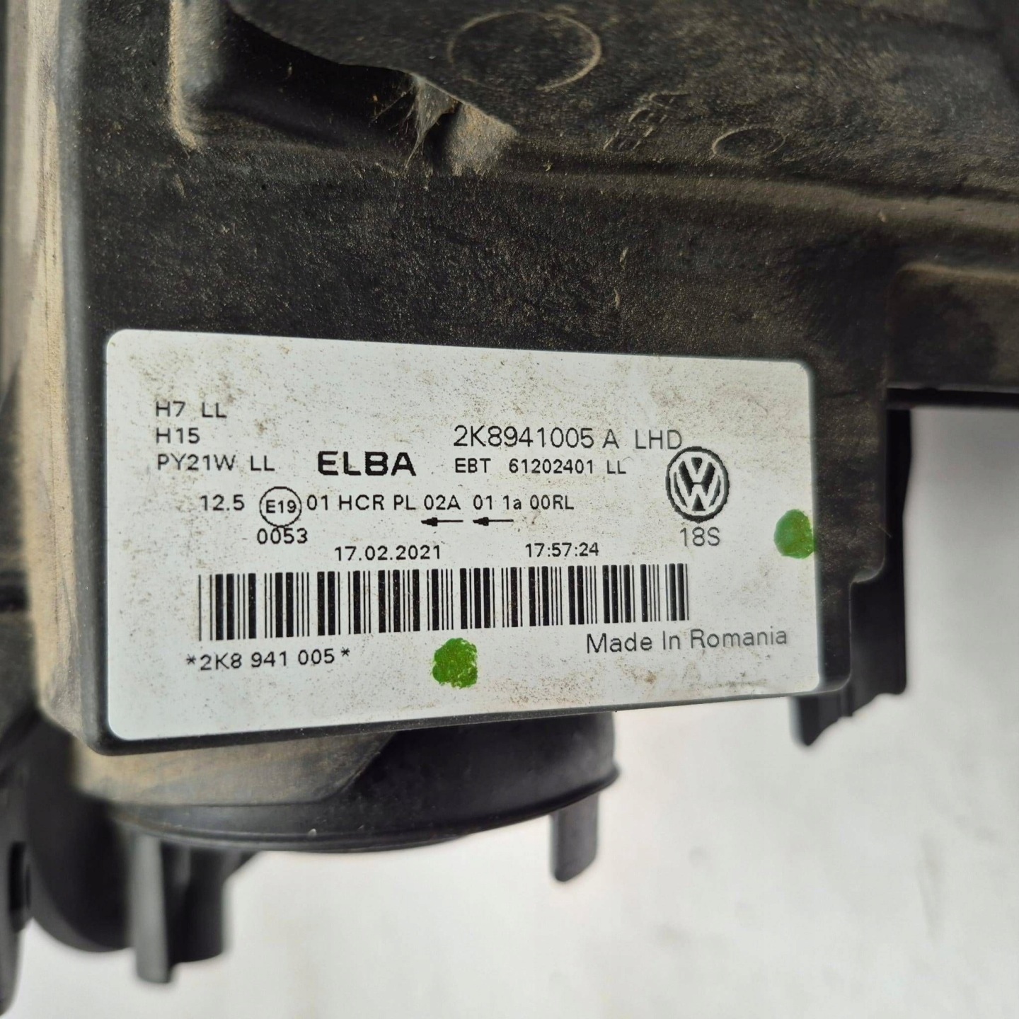 Frontscheinwerfer VW Caddy 2K8941005A LED Links Scheinwerfer Headlight - Thumbnail 10