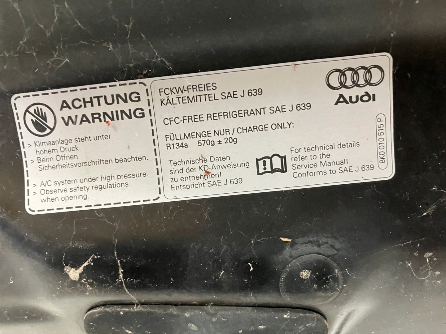 Motorhaube Audi Q5 Bonnet Hood - Thumbnail 9