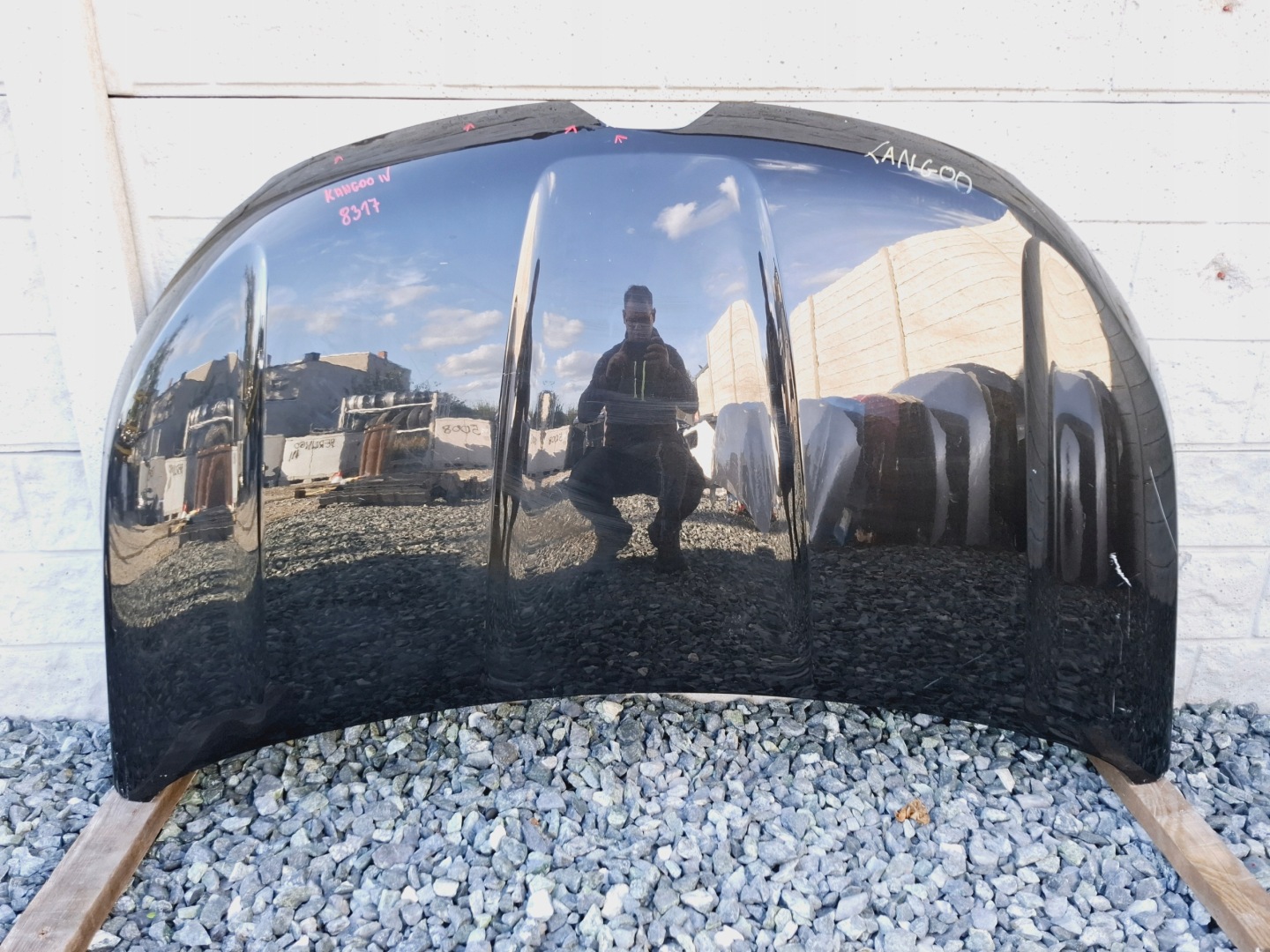 Motorhaube Renault Kangoo RJK Bonnet Hood - Thumbnail 4
